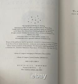 Ensemble de livres Harry Potter en édition reliée 1-7 complète première édition américaine JK Rowling