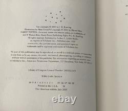 Ensemble de livres Harry Potter en édition reliée 1-7 complète première édition américaine JK Rowling