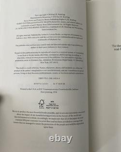 Ensemble de livres Harry Potter en édition reliée 1-7 complète première édition américaine JK Rowling