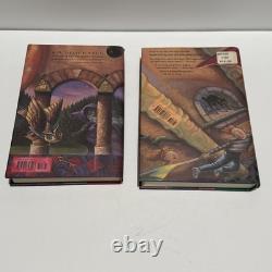 Ensemble de livres Harry Potter en édition reliée complet 1-7 J K Rowling VGUC