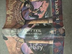 Ensemble de livres Harry Potter en édition reliée complète avec jaquette, lot 1-7, première édition américaine.