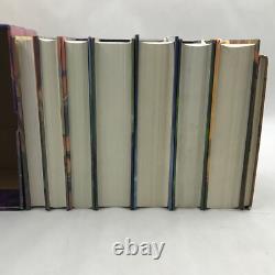 Ensemble de livres Harry Potter en édition reliée, ensemble complet 1-7 et Le Conte des Bardes, J.K. Rowling, en bon état