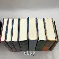 Ensemble de livres Harry Potter en édition reliée, ensemble complet 1-7 et Le Conte des Bardes, J.K. Rowling, en bon état