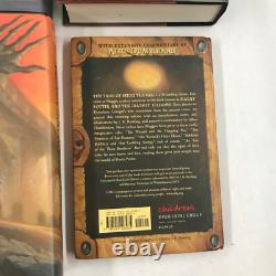 Ensemble de livres Harry Potter en édition reliée, ensemble complet 1-7 et Le Conte des Bardes, J.K. Rowling, en bon état