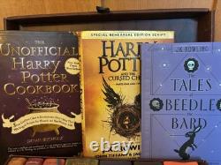 Ensemble de livres Harry Potter en édition reliée neuve complet PLUS 3 livres bonus