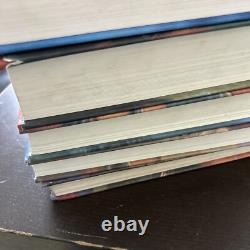 Ensemble de livres en couverture rigide Harry Potter complet, tomes 1-7, première édition américaine, Rowling, VG