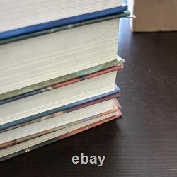 Ensemble de livres en couverture rigide Harry Potter complet, tomes 1-7, première édition américaine, Rowling, VG