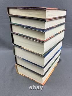 Ensemble de livres en couverture rigide Harry Potter en boîte, tomes 1-7 de J.K. Rowling, ensemble complet camion