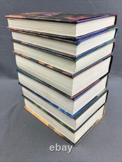 Ensemble de livres en couverture rigide Harry Potter en boîte, tomes 1-7 de J.K. Rowling, ensemble complet camion