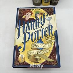 Ensemble de livres en dur de l'art de bande dessinée complet de Harry Potter 1-7 de J. K. Rowling