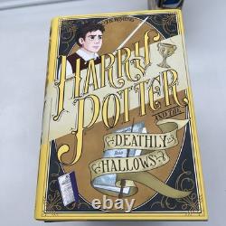 Ensemble de livres en dur de l'art de bande dessinée complet de Harry Potter 1-7 de J. K. Rowling