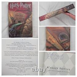 Ensemble de livres en dur de la série complète Harry Potter 1-7, première édition américaine