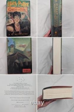 Ensemble de livres en dur de la série complète Harry Potter 1-7, première édition américaine