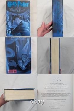 Ensemble de livres en dur de la série complète Harry Potter 1-7, première édition américaine