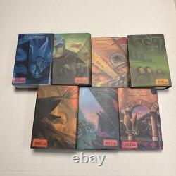 Ensemble de livres reliés Harry Potter 1-7 JK Rowling 4 premières éditions américaines À LIRE