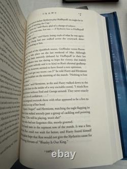 Ensemble de livres reliés Harry Potter 1-7 JK Rowling 4 premières éditions américaines À LIRE