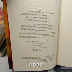 Ensemble de livres reliés Harry Potter 1-7 complet J K Rowling