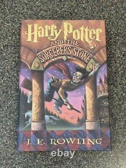 Ensemble de livres reliés Harry Potter complet 1-7+8 J. K. Rowling 1ère édition américaine