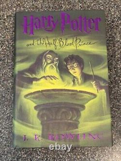 Ensemble de livres reliés Harry Potter complet 1-7+8 J. K. Rowling 1ère édition américaine