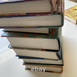 Ensemble de livres reliés complet HARRY POTTER par JK Rowling Lot 1-7 + Extra