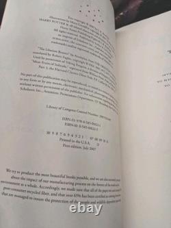 Ensemble de livres reliés de la série complète Harry Potter 1-7, 1ère édition, J.K. Rowling, COMME NEUF