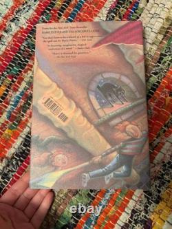 Ensemble de premières éditions en couverture rigide de Harry Potter 1-7 avec des impressions correspondantes de Beedle le Barde