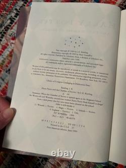 Ensemble de premières éditions en couverture rigide de Harry Potter 1-7 avec des impressions correspondantes de Beedle le Barde