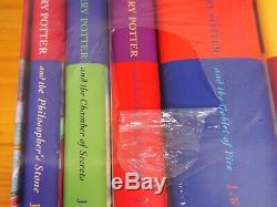 Etanche Harry Potter Complete Uk Bloomsbury Hardback Originale Du Livre Coffret