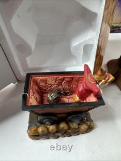 Figurines de la boîte secrète de Harry Potter par Department 56 Ensemble complet Année 2000