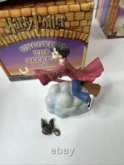 Figurines de la boîte secrète de Harry Potter par Department 56 Ensemble complet Année 2000