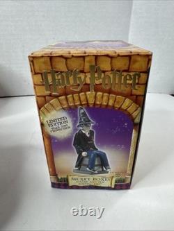 Figurines de la boîte secrète de Harry Potter par Department 56 Ensemble complet Année 2000