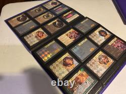 Grande collection Harry Potter TCG, ensembles complets, cartes HOLO, cartes brillantes, promos, état NM++++