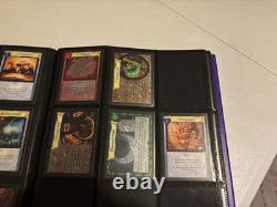 Grande collection Harry Potter TCG, ensembles complets, cartes HOLO, cartes brillantes, promos, état NM++++