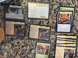 Grande collection Harry Potter TCG, ensembles complets, cartes HOLO, cartes brillantes, promos, état NM++++
