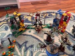 Gros lot en vrac Lego Harry Potter avec 24 minifigurines et plusieurs ensembles complets