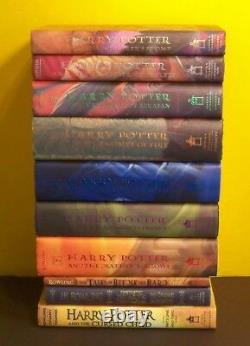 HARRY POTTER 10 Premières Éditions Premières Impressions #1-7 +4 Lot Complet de J.K. Rowling