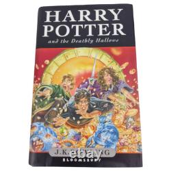 HARRY POTTER Coffret complet 1-7 Bloomsbury 6 reliures rigides 4x PREMIÈRE ÉDITION ERREUR OWL