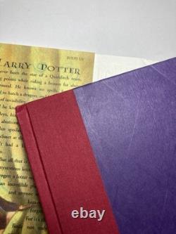 HARRY POTTER Coffret complet de livres reliés 1-7 PREMIÈRES ÉDITIONS J. K. Rowling USA