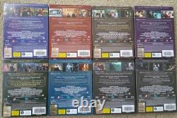 HARRY POTTER Collection complète 8 Steelbook 16 Blu-ray Import FLAQUES MINIMES À LIRE