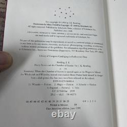 HARRY POTTER Ensemble Complet 1 2 3 4 5 6 7 JK Rowling Première Édition Américaine HC DJ