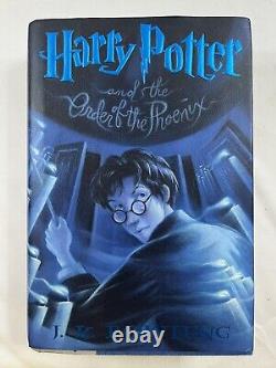 HARRY POTTER Ensemble Complet 1-8 1ère Édition 5-8 Sont des Reliures Rigides First Print Plus Extras