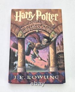 HARRY POTTER Ensemble Complet 1-8 1ère Édition Reliés 4 1ère Impression JK Rowling + Cartes