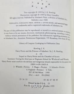 HARRY POTTER Ensemble Complet 1-8 1ère Édition Reliés 4 1ère Impression JK Rowling + Cartes
