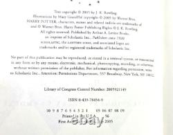 HARRY POTTER Ensemble Complet 1-8 1ère Édition Reliés 4 1ère Impression JK Rowling + Cartes