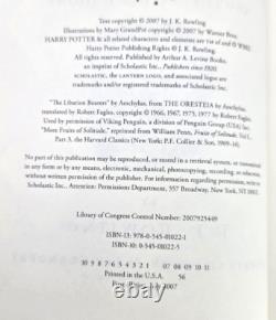 HARRY POTTER Ensemble Complet 1-8 1ère Édition Reliés 4 1ère Impression JK Rowling + Cartes