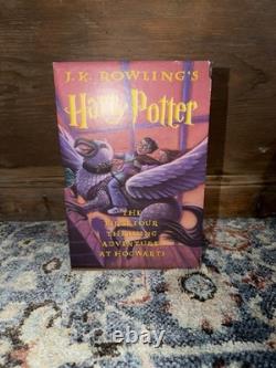 HARRY POTTER Ensemble Complet Livres Reliés 1-7 PREMIÈRES ÉDITIONS J. K. Rowling USA