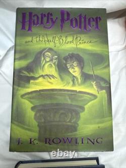 HARRY POTTER Lot complet de 10 (1-7 + 3 livres) Ensemble Série Relié 1ère Édition
