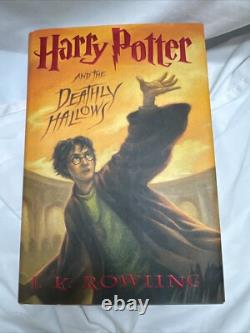 HARRY POTTER Lot complet de 10 (1-7 + 3 livres) Ensemble Série Relié 1ère Édition