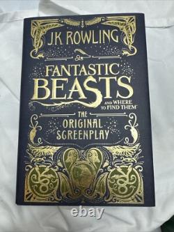 HARRY POTTER Lot complet de 10 (1-7 + 3 livres) Ensemble Série Relié 1ère Édition