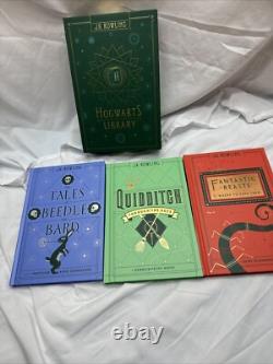 HARRY POTTER Lot complet de 10 (1-7 + 3 livres) Ensemble Série Relié 1ère Édition
